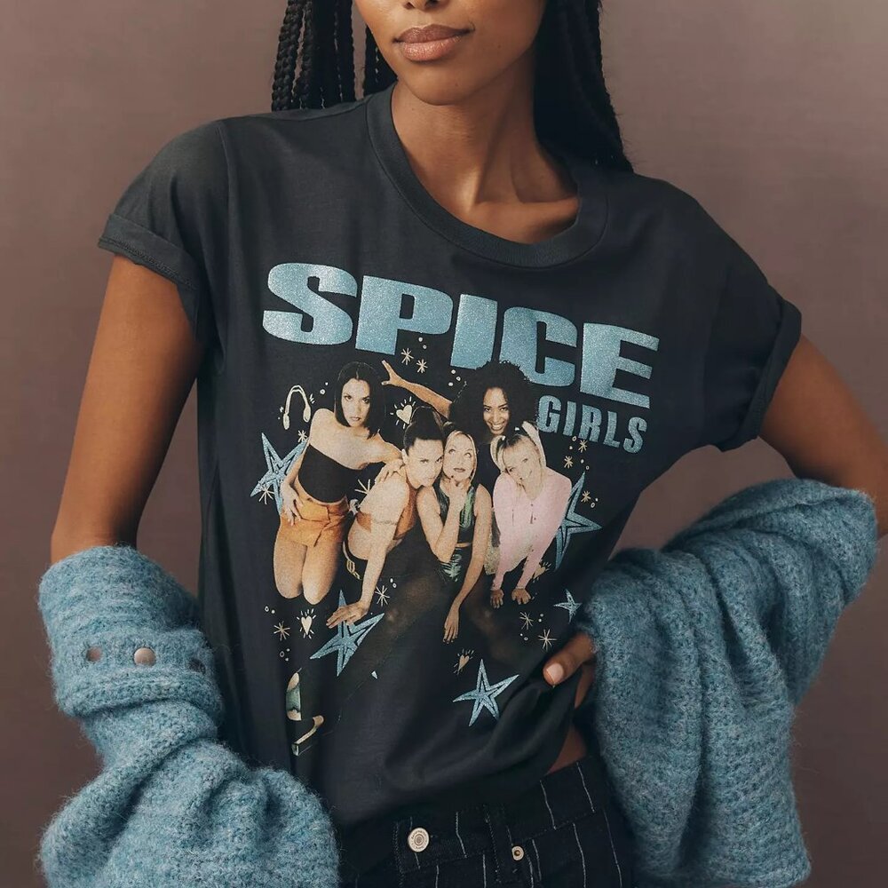 Spice Girls Anthropologie T Shirt, NWT, Size M - Picture 2 of 3